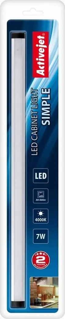 Llambë LED Activejet AJE-SIMPLE, 7W, 4000K, e bardhë