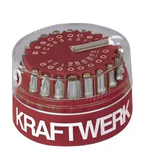 Set çelësa Kraftwerk magnum Bit-Box 1/4", 19 copa