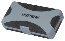 Set çelësash dhe bitësh Kraftwerk 4003 1/4 Zoll INOX 45-pjesësh - 2