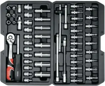 Set i gidore, Yato 56pcs, e zezë