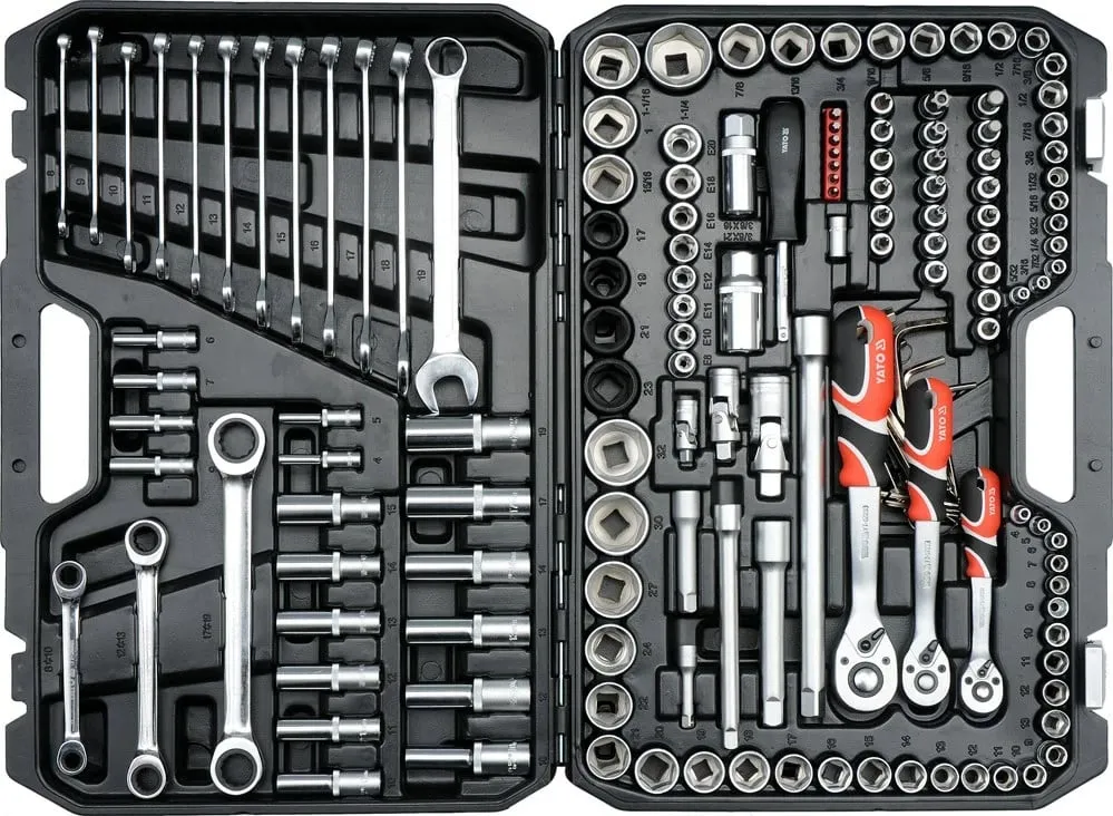 Set pjesësh mekanike Yato YT-38811, 150 pjesë - 1