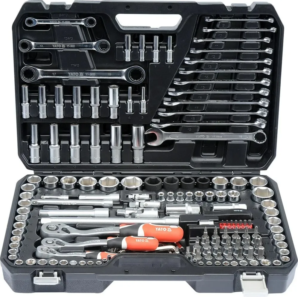 Set pjesësh mekanike Yato YT-38811, 150 pjesë - 2