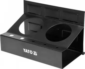 Raft magnetik Yato Magnetic Shelf, çelik, me 6 magnetë, i zi