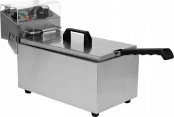Fritezë profesionale Yato 1-Chamber, 3.5L, 2kW, prej çeliku inox