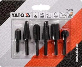 Prerëse për metal dhe dru Yato YT-61712, 3+3 copë