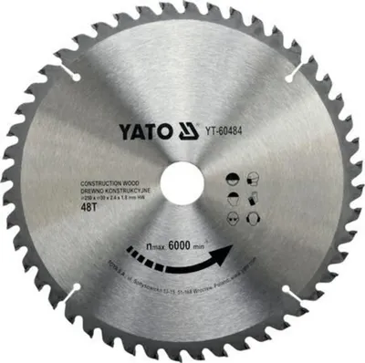 Teh prerës Yato, 250mm, i hirtë - 1