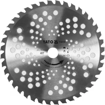 Disk prerës Yato TCT, 255mm, 25.4mm, i argjendtë
