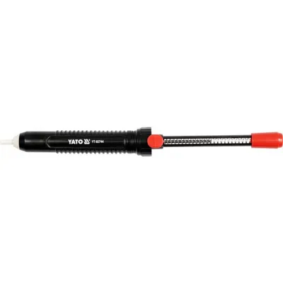 Pompë thithëse për kallaj Yato YT-82744, plastikë rezistente, gryka PTFE, gri - 1