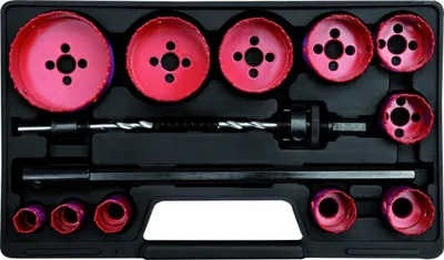 Set universal për hapje vrimash 19-76 mm 15 copë (YT-3381) - 1