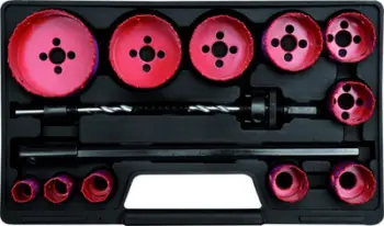 Set universal për hapje vrimash 19-76 mm 15 copë (YT-3381)