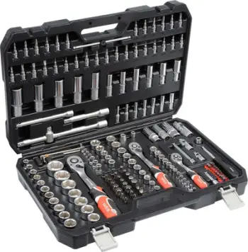 Set me vegla pune Yato 1/4" 3/8" 1/2" (YT-38931), 173 pjesë