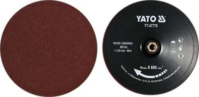Disk me lëmues + aksesorë Yato YT-47770, 230mm, M14 - 1
