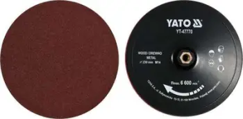 Disk me lëmues + aksesorë Yato YT-47770, 230mm, M14