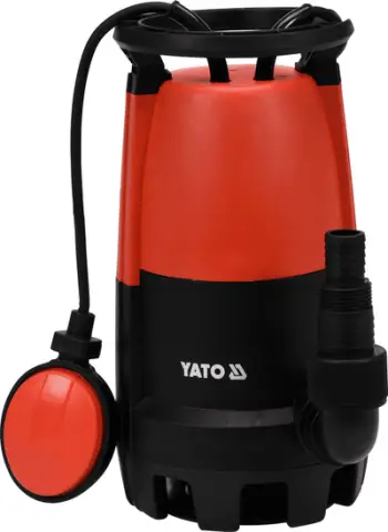 Pompë zhytëse Yato (YT-85330), 400W, e zezë / kuqe