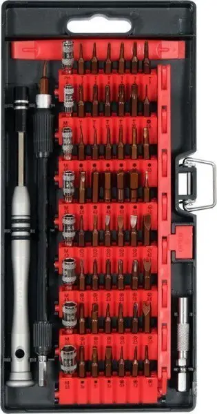 Set riparimi telefoni Yato, 61 pjesë, dorëzë alumini