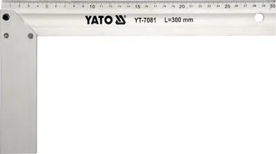 Metër këndor Yato Aluminum, 300mm YT-7081 - 1