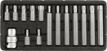 Set kaçavidash Yato Torx, T20-T55, 15, copë