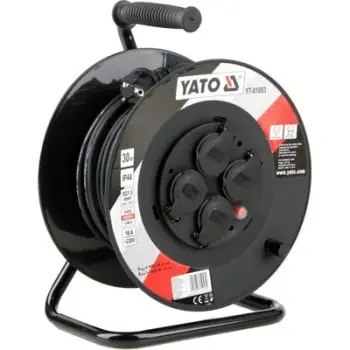Zgjatim rrote 30m / 4 fole 230V H05RR-F 3x1.5m2 (YT-81053)