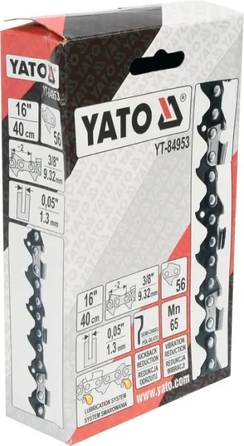 Zingjir për sharrë elektrike Yato, 16"x 3/8" x 0.05", 56 hallka (YT-84954)