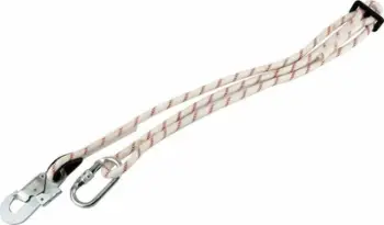 Litar sigurie Yato YT-74231, 2m, karabina vetëbllokuese, 100kg