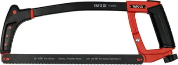 Sharrë metalike Yato YT-xxxx, 300mm, trup alumini, dorezë TPR