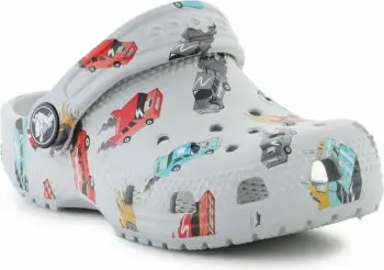 Papuqe për fëmijë Crocs, gri