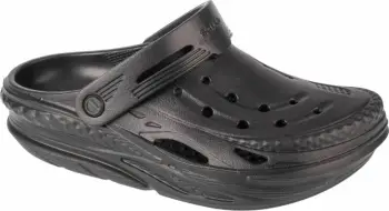 Sanda Crocs Off Grid Clog W 209501 001, materiale Croslite, e zezë