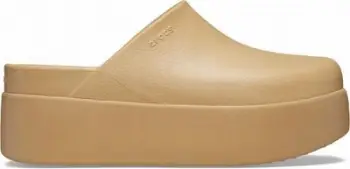 Sanda Crocs Dylan Platform Clog W 209869, platformë, ngjyrë kafe