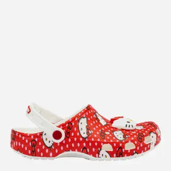 Flip-flopa për fëmijë Crocs, të kuqe