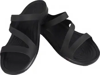 Sandale për femra Crocs, të zeza