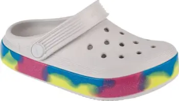 Sandale fëmijësh Crocs Off Court Glitter Band Kids Clog Jr 209714-1FS, materiali EVA, të bardha