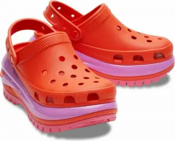 Thongs Crocs, unisex, vjollcë dhe portokalli