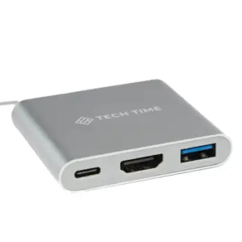 Hub Type-C To Hdmi 3in1 TECH TIME TT24001