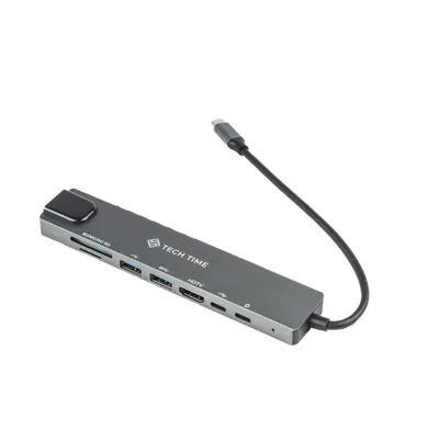 TYPE-C TO HDMI 8IN1 - Tech Time TT24004 - 1