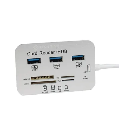 TYPE-C 7IN1 HUB - Tech Time TT24007 - 2