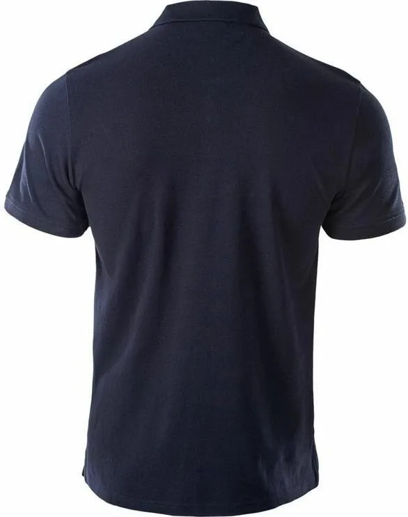Këmishë polo Hi-Tec Romso M, 100% pambuk, për meshkuj, blu navy - 2