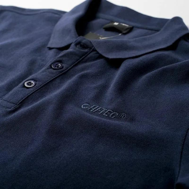 Këmishë polo Hi-Tec Romso M, 100% pambuk, për meshkuj, blu navy - 4