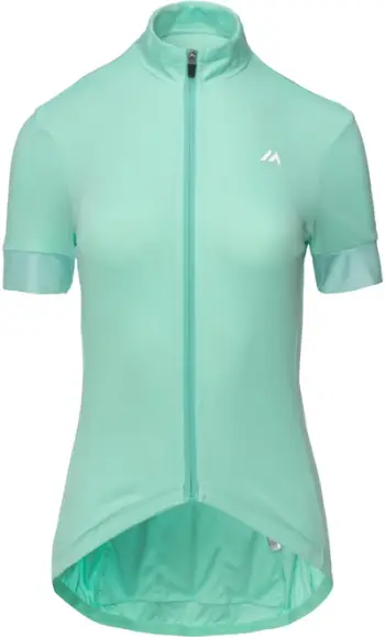 Bluzë sportive për çiklizëm Lady Eirwen, mëngë të shkurtra, material i ajrosshëm, e zezë