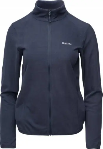 Bluzë polar Hi-Tec Damis II Full Zip W, poliestër, për femra, blu navy