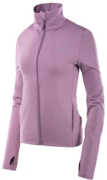 Bluzë sportive Martes Essentials Lucita M, microfleece, material elastik, blu
