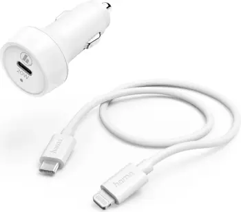 Hama Car Charger 20W USB-C 1m PD