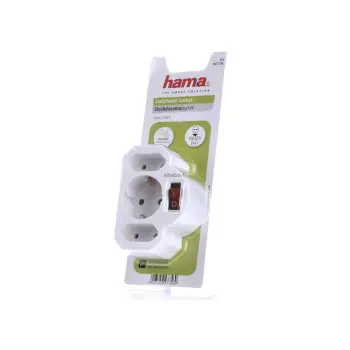 Socket Adapter 3-Way Switch