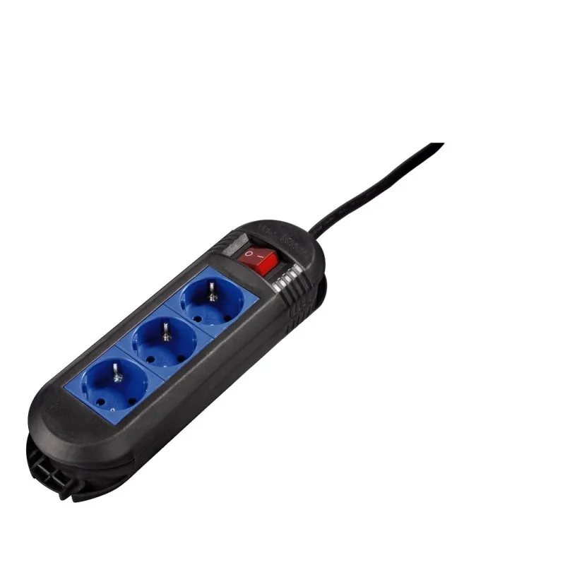 Hama Power Strip Color 3 Way 1.5M - 1