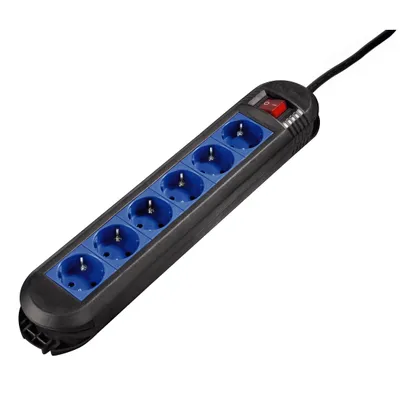 Hama Power Strip 6 Way 1.5M - 1