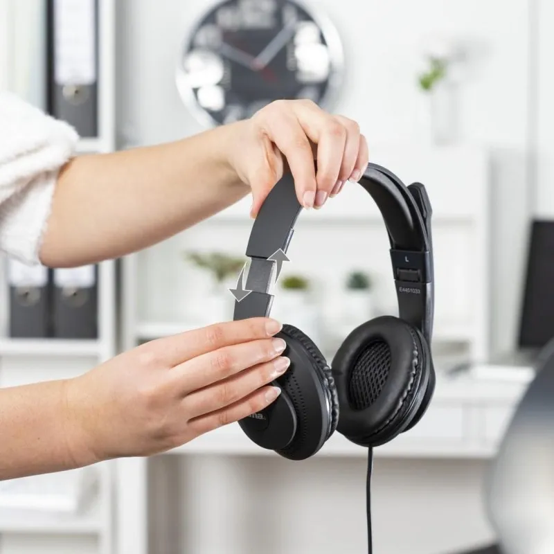 Hama "HS-USB300" PC Office Headset - 7