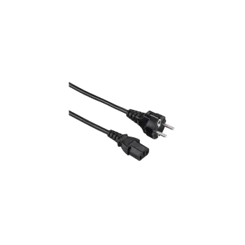 Hama Power Cord, plug with earth contact - 3-pin socket, 1.50m, 10pcs