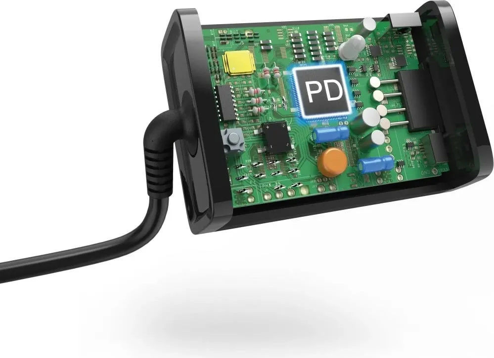 Karikues Hama USB-C, PD, 5-20V / 3.25A, 65W, i zi - 3