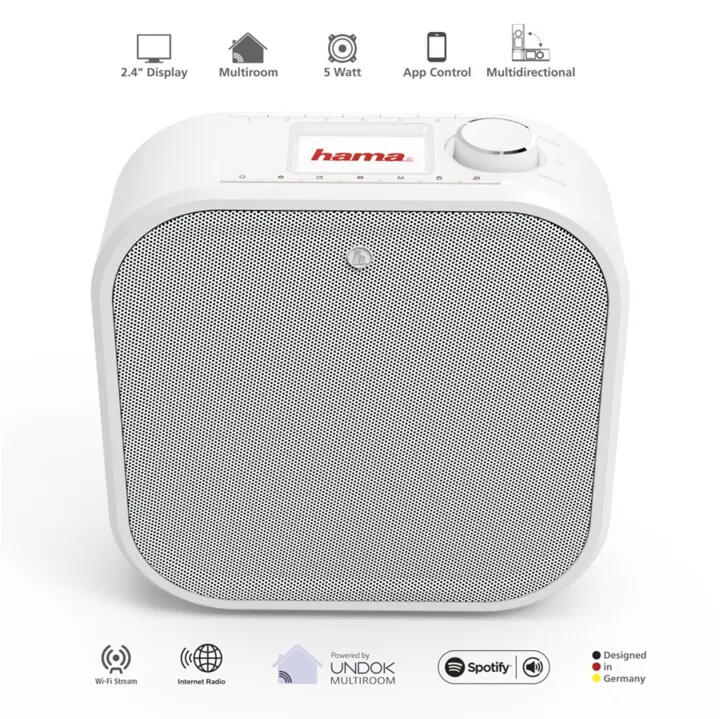 Radio Hama DIR355BT, e bardhë - 5