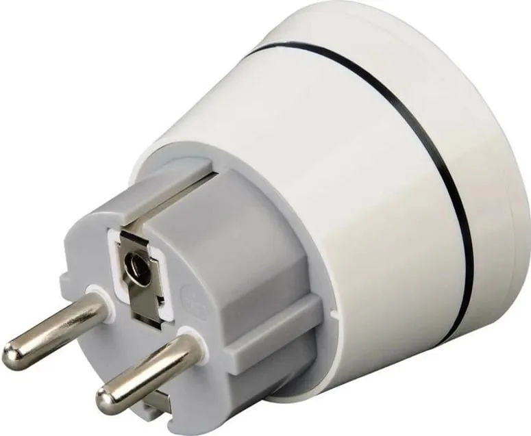 Adapter Hama udhëtimi UK-EU, i bardhë - 1