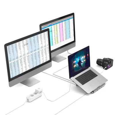 Docking Station Hama 200106, USB-C, me 12 porte - 5